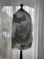 M Szalik duża róża zieleń popiel