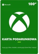 Karta przedpłacona Xbox 100 PLN