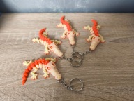 Breloczek krokodyl 3D – zawieszka na klucze, plecak pomysł na prezent