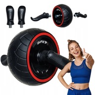 DRFIT KÓŁKO DO ĆWICZEŃ DO ROZBUDOWY MIĘŚNI BRZUCHA TRENING SIŁOWNIA W DOMU
