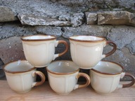 KREMOWA Filiżanka_NOSTALGIA_Porcelit PRUSZKÓW_ VINTAGE PRL