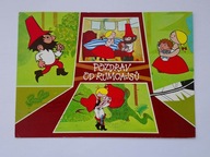 Bajka animacja czeska RUMCAJS - pocztówka - stare wydanie