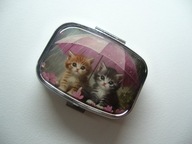 PIGULARZ POJEMNIK NA TABLETKI KOTKI NOWY