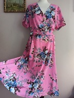 SHEIN CURVE SUKIENKA lekka w kwiaty 1x-42