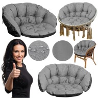 PODUSZKA NA KRZESŁO OGRODOWA NA HUŚTAWKĘ WODOODPORNA BOCIANIE GNIAZDO