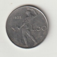 Wlochy 50 lirow 1955