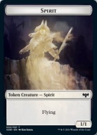 Magic: The Gathering Spirit Token (VOW 002) *Foil* Insect Token (VOW 013)