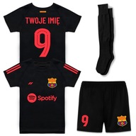 Strój Piłkarski Barcelona Dla Dzieci z Własnym Nadrukiem