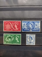 1957 Wielka Brytania - # S.G. 557 - 60 kas.