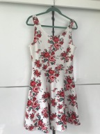 H&M_ LETNIA SUKIENKA W KWIATY M/L STAN BDB