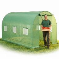 TUNEL FOLIOWY OGRODOWY 3,5X2X2M SZKLARNIA OGRODOWA FOLIOWA FOLIAK PAWILON