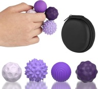 ZABAWKA ANTYSTRESOWA MAGNETYCZNE KULKI SENSORYCZNE Z SILIKONU ZESTAW 4SZT