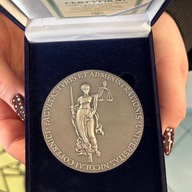 Medal z okazji 70-lecia istnienia Wydziału Prawa i Administracji UMK