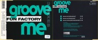 eurodance: FUN FACTORY Groove Me / singiel CD 1993