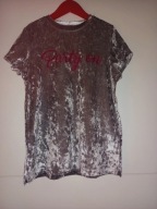 Yfk welurowa szara bluzka 146/152