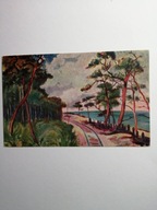 BAŁTYK 1930- NAD BRZEGEM MORZA - J. RUBCZAK PINX