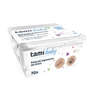 Patyczki do Uszu dla Niemowląt z Ogranicznikiem 70 szt - Tami