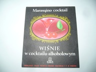 PRL STARA ETYKIETA Z KOLEKCJI WIŚNIE W COKTAILU ALKOHOLOWYM TYMBARK