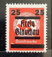 Niemcy wydanie lokalne Glauchau 1945r. Mi34 * gw. BPP, 80Euro
