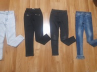 4 x Spodnie jeansy dżinsy 152 11-12 lat