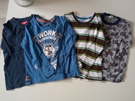 4 szt koszulka t-shirt chłopięce bawełna r 98/104