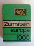 ZUMSTEIN 1966 - EUROPA *jak MICHEL*katalog znaczków 1012 str. DUŻY FORMAT !