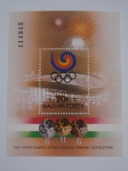 Węgry - Medale olimpijskie - Mi. bl.201 **
