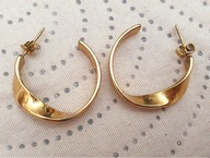 KOLCZYKI MOCNE STAL KOŁA KÓŁKA koła kółeczka HAFTEM BASIC RETRO ŚWIĘTA