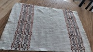 Bieżnik skandynawski lniany masywny serwetka serweta obrus 42x64 cacko