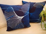 PODUSZKI DEKORACYJNE ZESTAW 2szt BAWEŁNA 100%