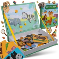 UKŁADANKA MAGNETYCZNA EDUKACYJNA MONTESSORI DLA DZIECI