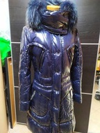 MARC CAIN puch naturalny, płaszcz PREMIUM!