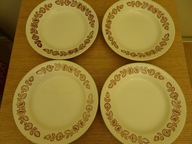 Talerze głębokie Budy, Ukraina, ZSRR, retro, vintage, 4 sztuki
