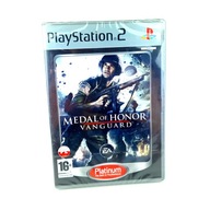 NOWA MEDAL OF HONOR VANGUARD PS2 PLATINUM PAL POLSKIE WYDANIE PL