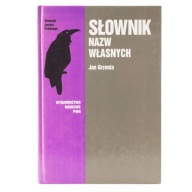 Słownik nazw własnych Jan Grzenia