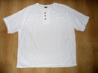 NEW FASHION NOWA BIAŁA duża KOSZULA POLO r 7XL