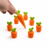 Kreatywny gadżet w kształcie marchewki druk 3d