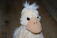 pluszak maskotka żółto biała kaczka kaczuszka 30