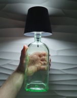 BEZPRZEWODOWA DOTYKOWA LAMPKA RETRO JAGERMEISTER LAMPA USB-C - 3 TRYBY