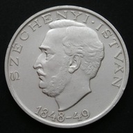 Węgry 10 forintów 1948 - Istvan Szechenyi - srebro
