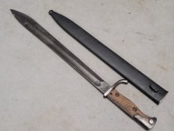 Bagnet niemiecki 98/05 liść Waffenfabrik Mauser A.G. Stan dobry. Od 1zł