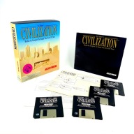 SID MEIER'S CIVILIZATION 1 I PIERWSZA CZĘŚĆ BIG BOX KOLEKCJONERSKI ENG