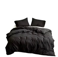 LUKSUSOWA POŚCIEL RADOMSKO CZARNA 180X200 + 2 POSZEWKI – ELEGANCJA PREMIUM