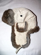 Czapka naturalne futro rozmiar 52