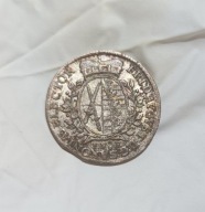 SAKSONIA - 1/12 TALARA 1764 IFoF - FRYDERYK AUGUST III - srebro - ładna