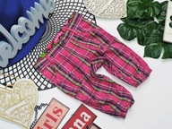 Hema - spodnie fuksja krata pumpy r 62