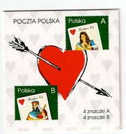 Fi: Zeszycik znaczkowy nr 10 -- 8 znaczków 3486-3487 czystych z 1997r