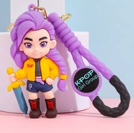 Brelok HUNTRIX K-Pop Demon Hunters Anime Silikonowy Zawieszka