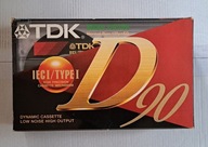 TDK D-90 - Kaseta - Atrapa - Imitacja - UNIKAT - 1993