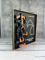 Ramka XL z wzorem toru na bolid LEGO F1 Speed Champions | McLaren 77251